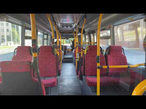 Gamla Uppsala Buss 512 - Övningsbuss genom Svartbäcken, Uppsala.