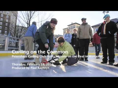Curling on Worcester Common