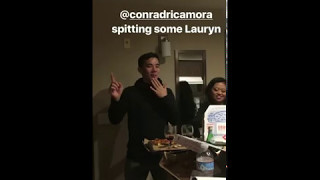 Conrad Ricamora on Trevor Salter’s Instagram Stories (May 7, 2017)