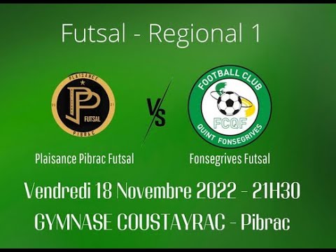 18/11/2022 - Futsal R1 : Plaisance/Pibrac 2 vs FC Quint-Fonsegrives