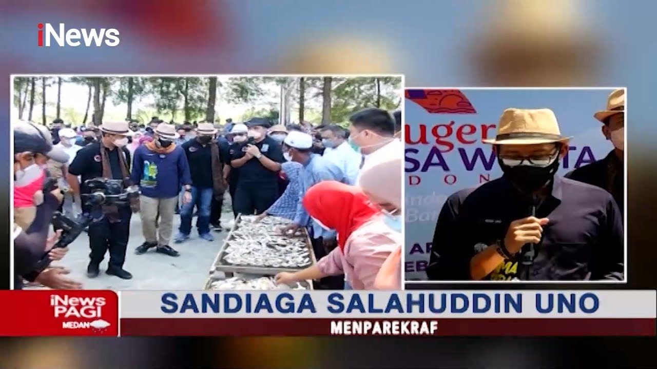 Masuk 50 Besar ADWI 2021, Menparekraf Kunjungi Desa Wisata Apar Kota Pariaman #iNewsPagi 06/09