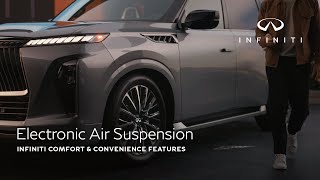 Infiniti QX80 Comfort & Convenience | Electronic Air Suspension