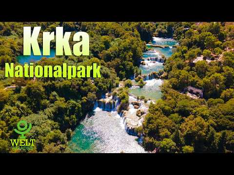 Wunderschöne Nationalpark Krka Wasserfälle