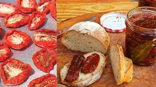 Italian homemade sun dried tomatoes