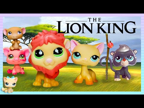 Littlest Pet Shop Disney Recreation - The Lion King Characters as LPS!