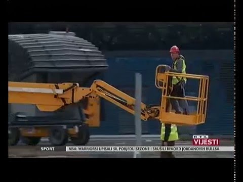 RTL Vijesti, 23. veljače 2016. Na novom terminalu radovi napreduju prema planu