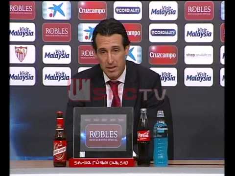 Rueda de prensa de Unai Emery post partido Sevilla FC 5-1 Granada CF