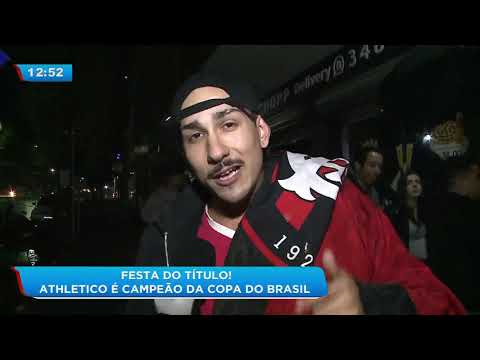Festa do título: Athletico é campeão da Copa do Brasil 2019