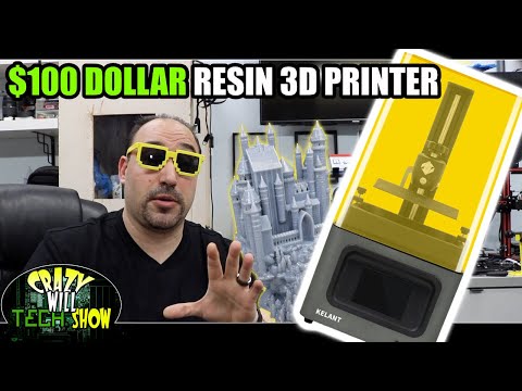 100 dollar resin 3d printer