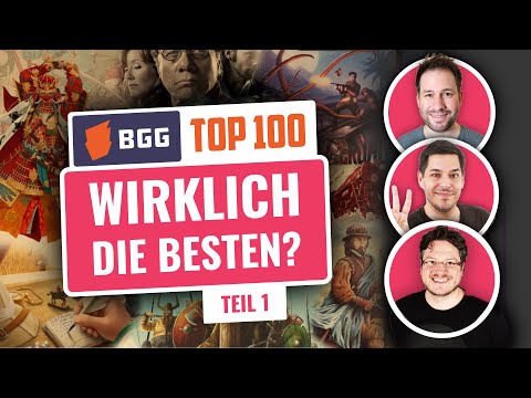 Ein kritischer Blick auf die BESTEN Brettspiele • Plätze 100-81