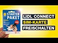 Lidl Connect aktivieren und SIM-Karte freischalten | Registrierung Starter Paket | Testventure