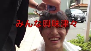 【実写】坊主ゴリラ誕生の瞬間。ノーカット版。