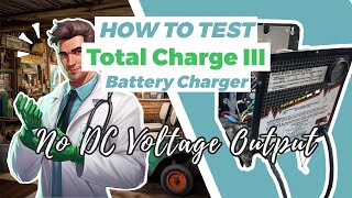 How to Test Golf Cart Battery Charger - No DC Voltage Output