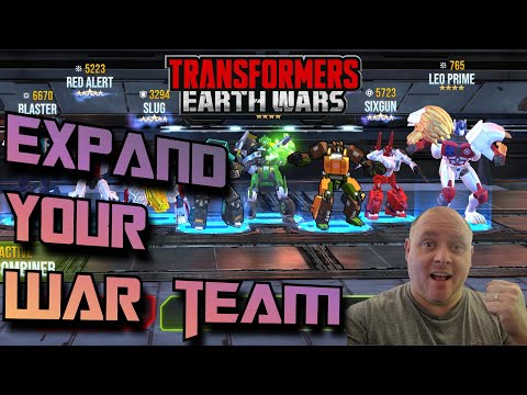 Best bots for WAR Transformers Earth Wars