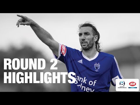 IGA NPL NSW Mens 1 - Round 2 Highlights