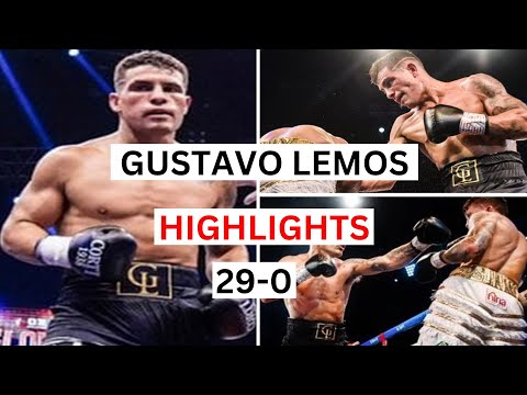 Gustavo Daniel Lemos (29-0) Highlights & Knockouts