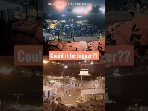 'Close Encounters' Had the Biggest Movie Set Ever Built!