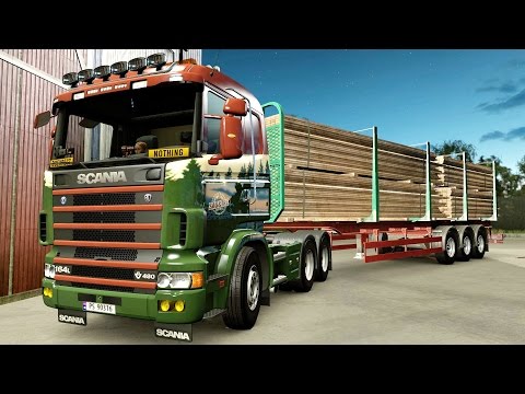 ETS 2 1.26 [open beta] Scania 164L Oslo - Aalborg