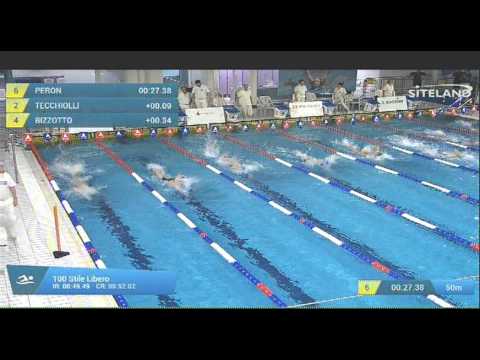 Finale dei 100 Stile Libero Ragazzi Maschi - 17 Memorial Chiara Giavi