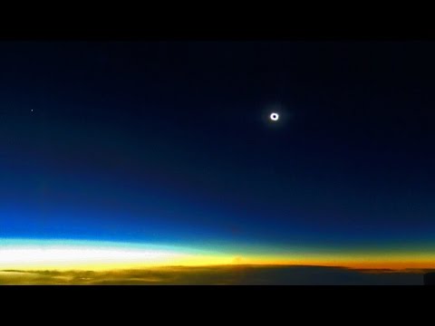 Total Solar Eclipse 2015 Eclipse Flight T.E.I. MD-83