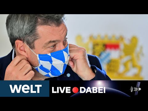 LIVE DABEI: Briefing des bayerischen Ministerpräsidenten Söder zur aktuellen Corona-Lage