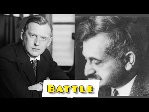 Battle ; Emanuel Lasker Vs Alexander Alekhine