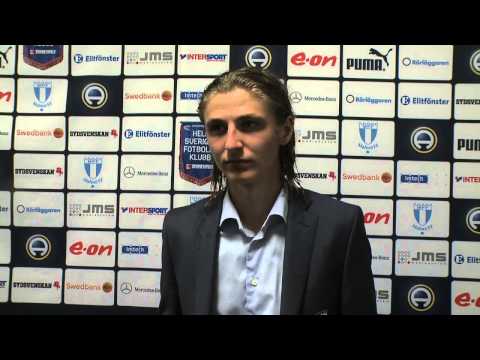 MFFtv: Cibicki om sitt första allsvenska mål