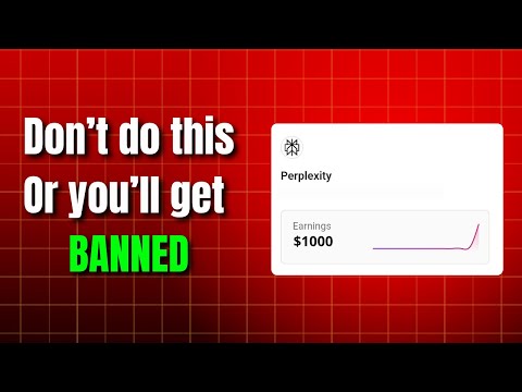 You'll Get BANNED If You Do This in Perplexity Comet Referral