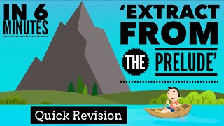 &#39;Extract from The Prelude&#39; in Under 6 Minutes: Quick Revision