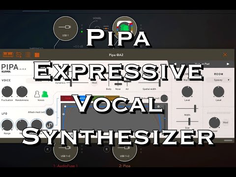 PIPA - Expressive Vocal Synthesizer by Klevgränd Produkter AB - Demo for the iPad