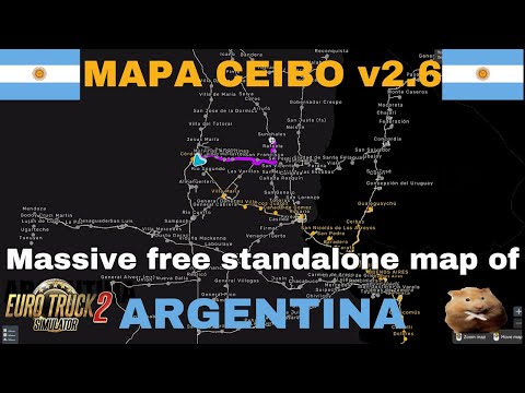 ETS2 1.50 MAPA CEIBO v2.6 Load order and how to set up the map.