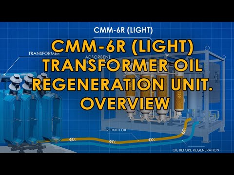 Transformer oil regeneration machine CMM-6R (light)