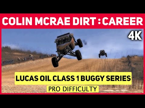 Colin McRae DiRT in 4K - Career - #29 Lucas Oil Class 1 Buggy Series - Pro Difficulty
