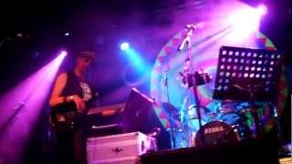 Oily Way Mic stand fail Gong Concorde 2 Brighton 1st November 2012 (Flmed with Olympus OM-D)