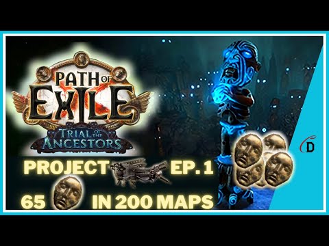 65 DIVINES PROFIT IN ALCH AND GO MAPS - Project Mageblood Ep.1 - Path of Exile 3.22 Ancestors