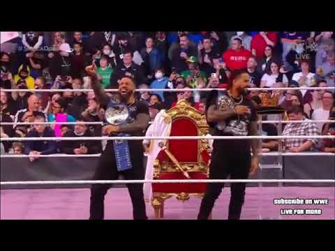 Ascension of king roman reigns sd 11/19/21