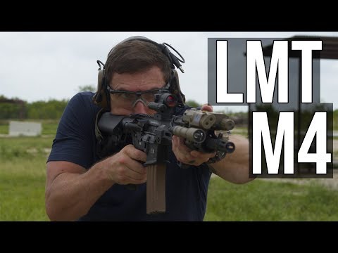 The LMT M4 (Ambidextrous, improved reliability M4)
