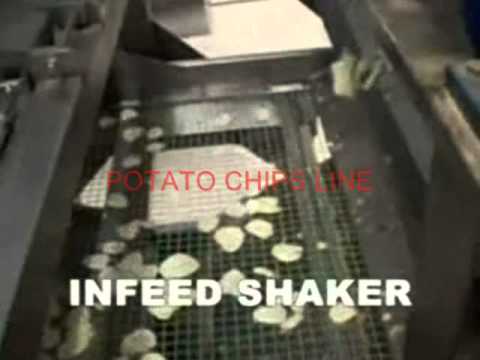 Automatic Potato Chips Frying Machine