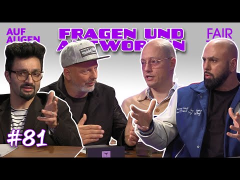 FRAGEN UND ANTWORTEN zu MENSCHLICHE ABGRÜNDE mit Philip Hopf, B-LASH, Kai Stuht und Tariq Hübsch