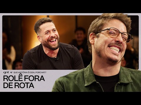 Mauricio Meirelles MISSED the party in the BLINK OF AN EYE! 🤣 | What's the Story, Porchat? | GNT