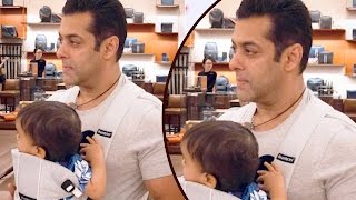 Da-Bangg Tour: Salman Khan Bonding With Nephew Ahil Is Too Cute To Miss!