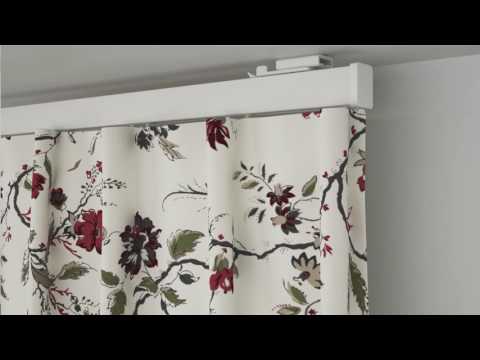 Cómo poner los rieles de cortinas VIDGA - IKEA