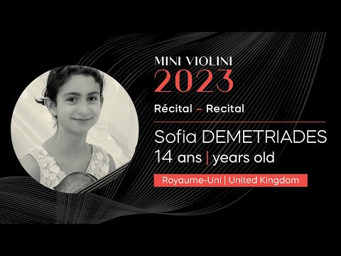 Mini Violini 2023 - Récital | Recital - Sofia Demetriades