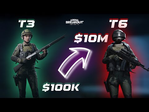 Hunting T6 with quick-kits made $10m | Arena Breakout Infinite