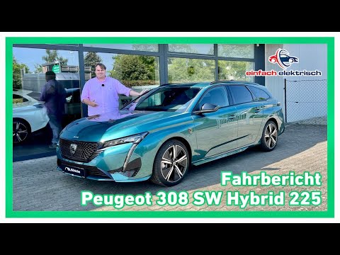 2022 Peugeot 308 SW (Estate) Hybrid 225 🪫 Review & Driving Report 🚘 what can the new family stati...