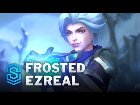 Frosted Ezreal Wild Rift Skin Spotlight
