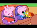 BEEP BEEP TRAFFIC JAM Peppa Pig Cars And Family Trips Best Cartoons For Babies
