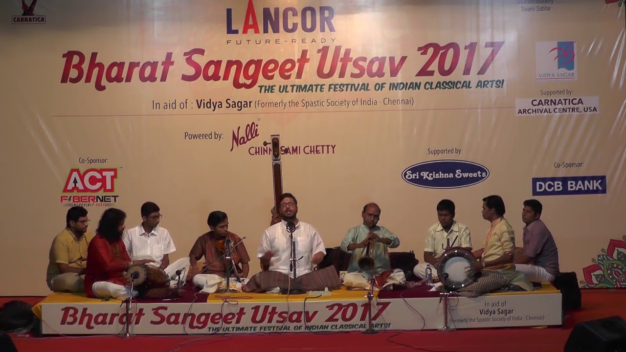 Bharat Sundar | Vyasarpadi Sri. Kothandaraman l Entropy l Bharat Sangeet Utsav 2017