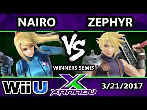 S@X 5 Year - NRG | Nairo (ZSS) Vs. Zephyr (Cloud) - SSB4 Winners Semis - Smash 4 - Smash Wii U