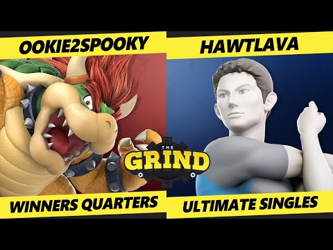 The Grind 243 - Ookie2Spooky (Bowser) Vs. HAWTLAVA (Wii Fit Trainer) Smash Ultimate